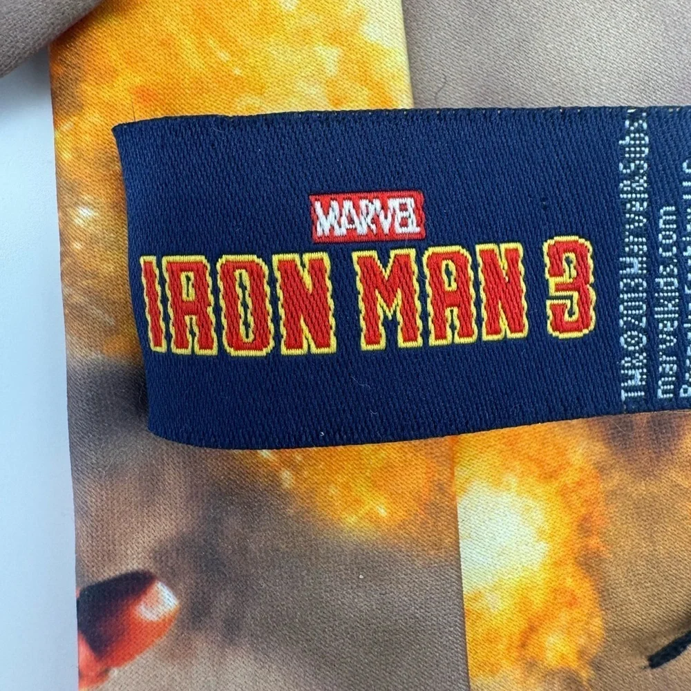 Marvel Ironman Boys Formal Neck tie adjustable slip on cartoon movie avengers